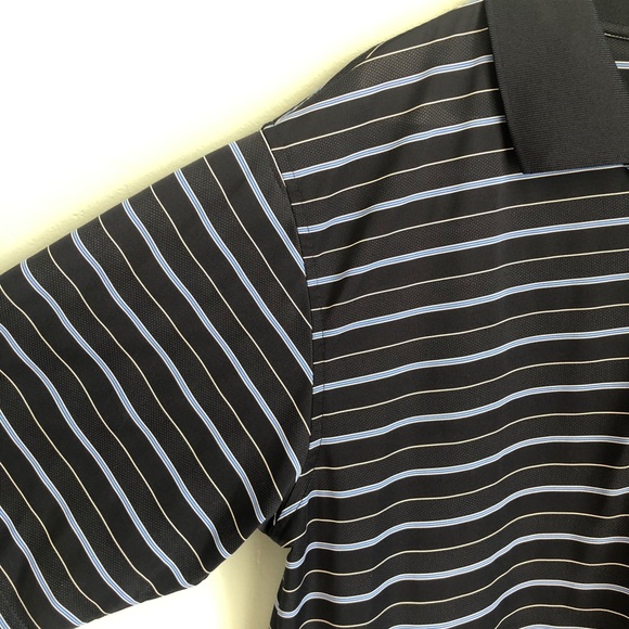 Pebble Beach Performance Men’s Polo Navy 2XL - Picture 4 of 5